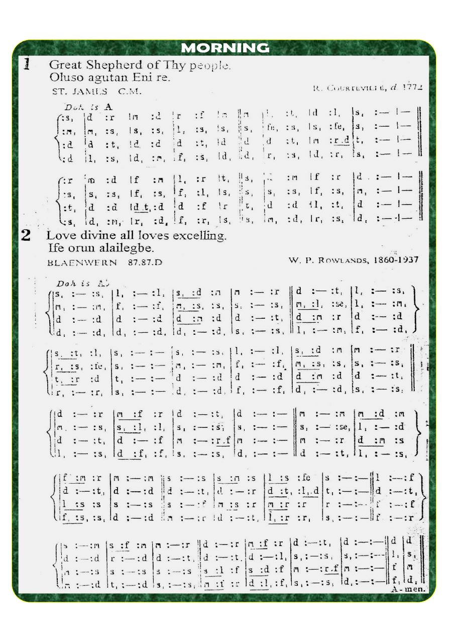 Download Christ Apostolic Church Hymns In Tonic Solfa do Re Mi Fa So Download Christ Apostolic Church Hymns In Tonic Solfa do Re Mi Fa So